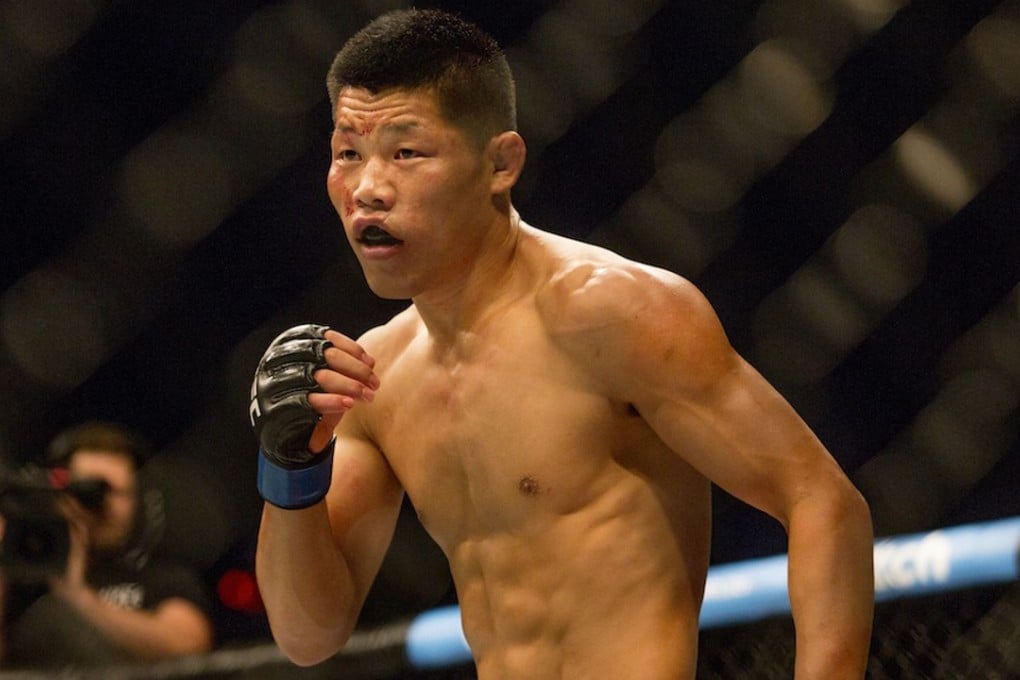 Li ‘The Leech’ Jingliang at UFC 221 in Perth, Australia. Photos: Handout