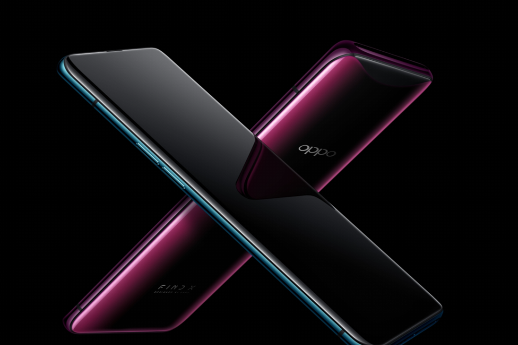 Oppo's new Find X phone, featuring a sliding camera