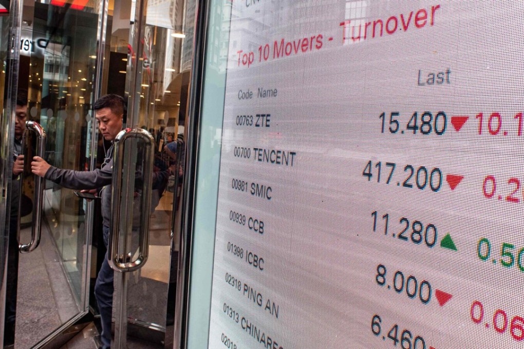 Shares of CW Group Holdings crashed in Hong Kong after the engineering company said it was unlikely to repay a bond that is due next week. Photo: AFP
