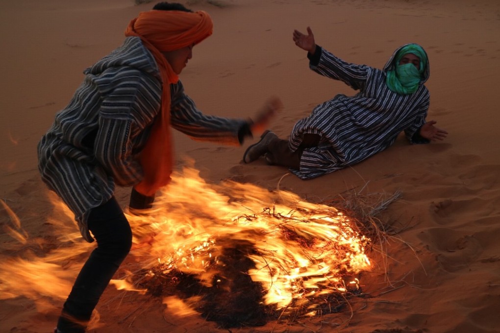Shanghai 30-year-old Tienne took this picture during a recent trip to Morocco. As well as fashion and socialising, travel is a big indulgence of China’s “moonlight clan” millennials.