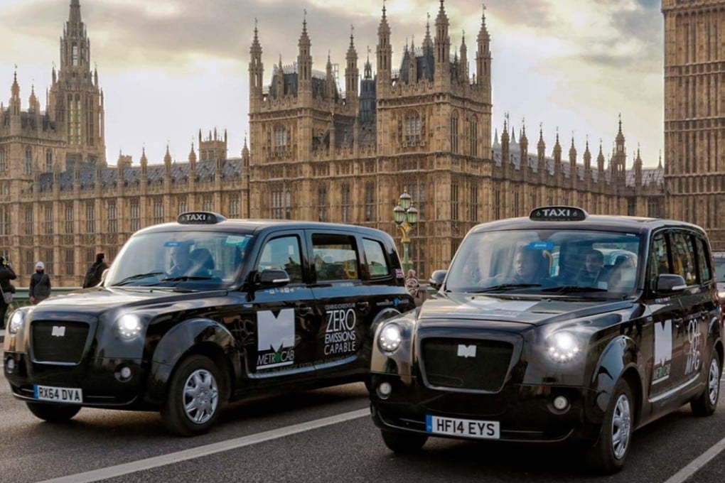 MetroCab, made by a tie-up with Red Sun, is a potential rival product to Zhejiang Geely's London Electric Vehicle Company. Photo: MetroCab