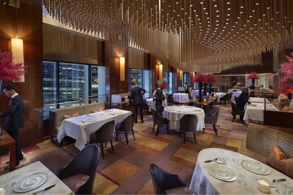 Amber at the Landmark Mandarin Oriental fell from 24th place to 56th place in the recently announced World’s Best Restaurants 51-100 list. Photo: Amber