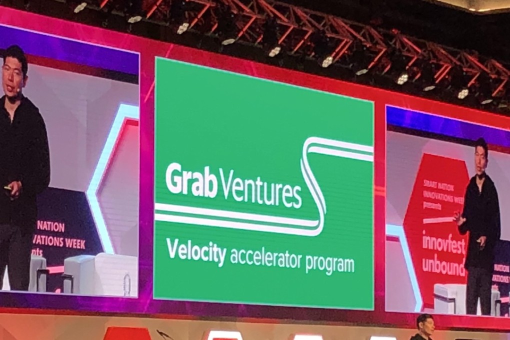Grab CEO and co-founder Anthony Tan at Innovfest Unbound conference, Singapore, June 2018