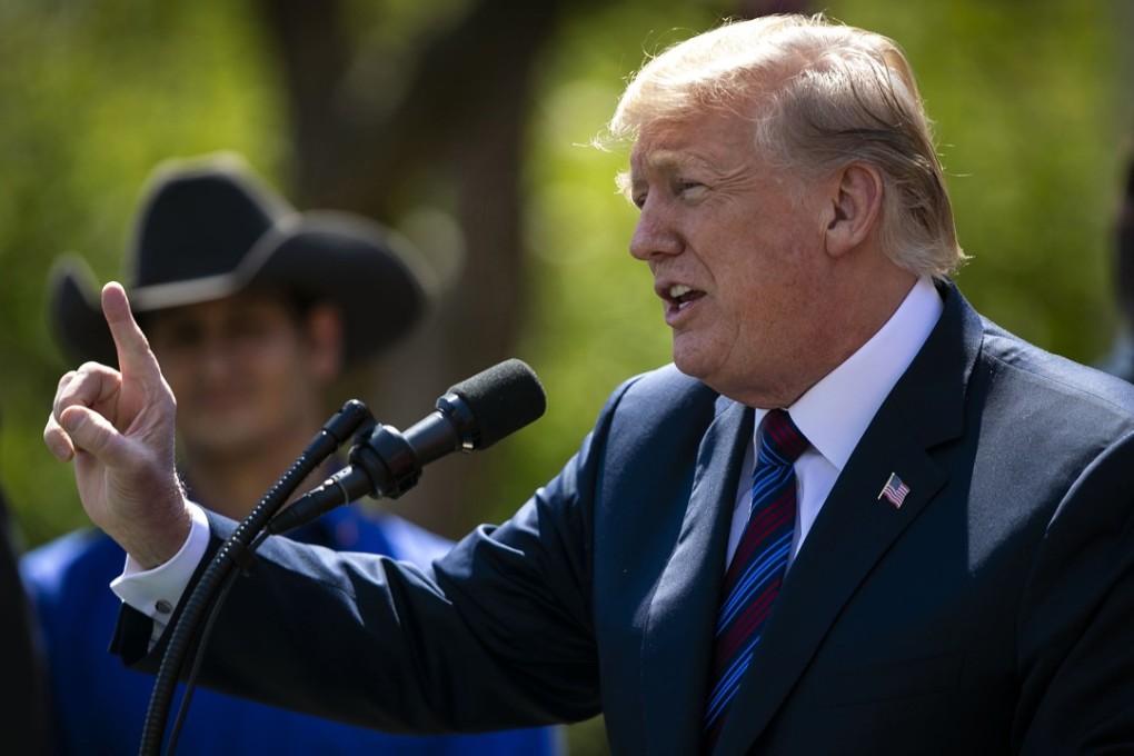 US President Donald Trump in April. Photo: Al Drago/Bloomberg