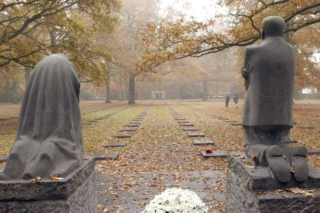 A German war cemetery in Vladslo, Belgium. France and Belgium are urging Unesco to designate scores of their first world war memorials and cemeteries as World Heritage Sites. File photo: AP