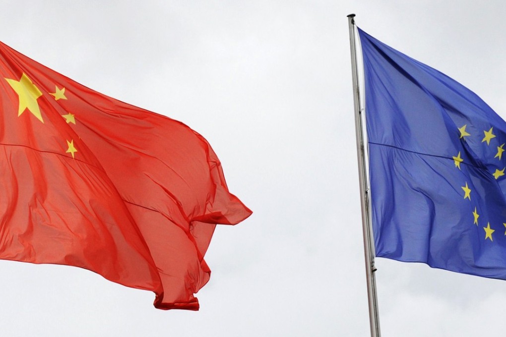The high-level EU-China meeting will be held in Beijing on Monday. Photo: AFP