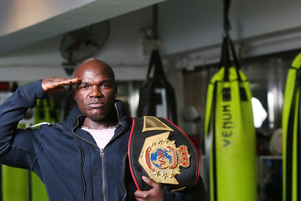 Mixed martial artist Alain Ngalani. Photo: Xiaomei Chen