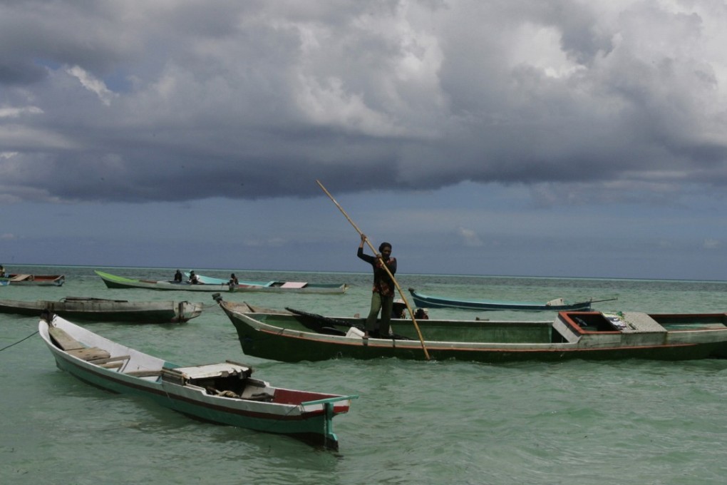 File photo of a fisherman off Kapota island, Southeast Sulawesi province, Indonesia. Photo: AP
