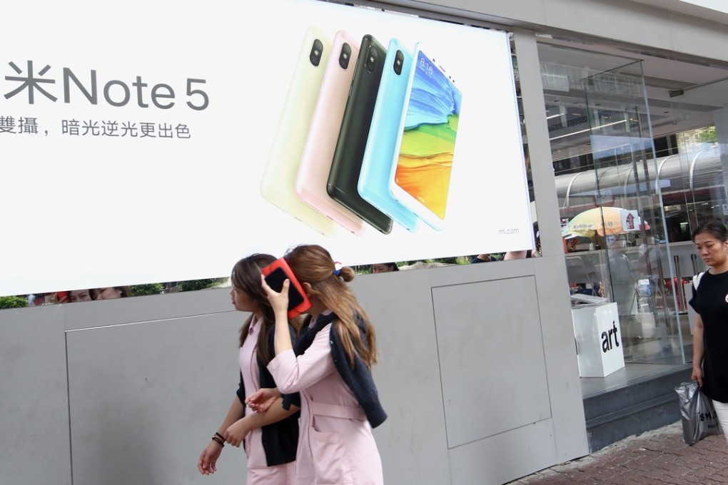 Exterior of the Xiaomi store in Mong Kok. Photo: Edmond So