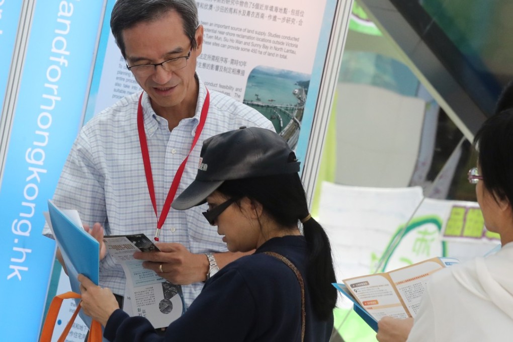 Task force chairman Stanley Wong said it would be impossible to map out suitable land uses for each option. Photo: K.Y. Cheng