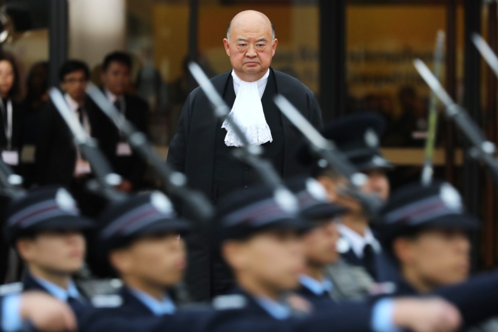 Hong Kong Chief Justice Geoffrey Ma says foreign judges are an asset to the city. Photo: Sam Tsang