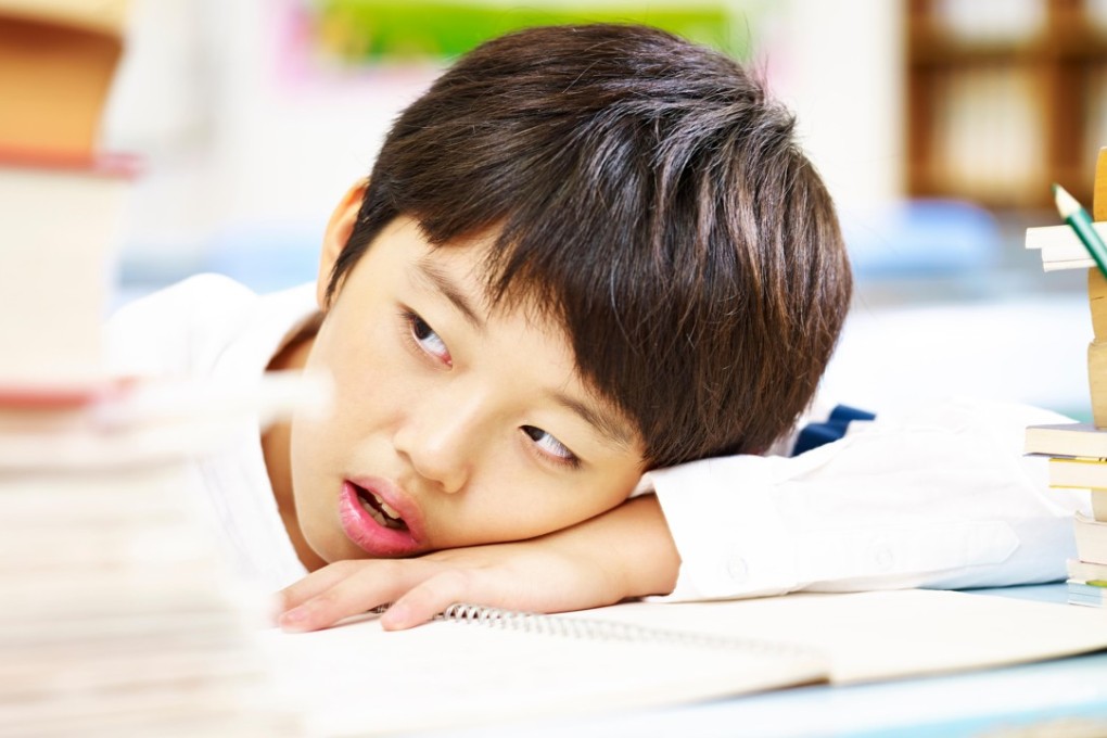 A parent in Hong Kong is worried that their son is not engaged in the classroom. Photo: Alamy