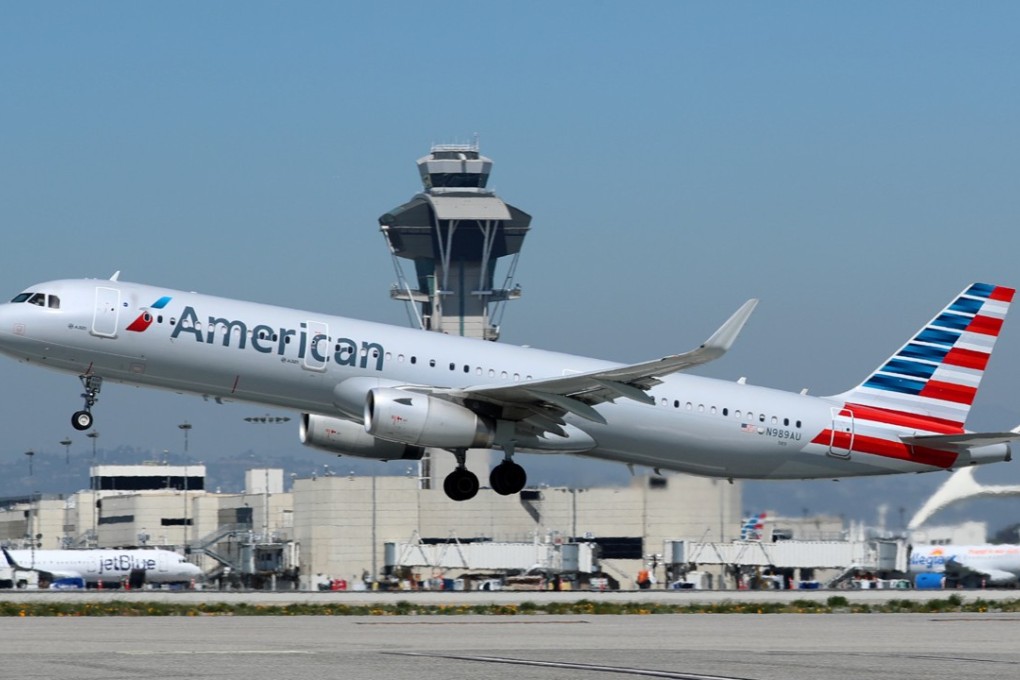 American Airlines is among the US carriers consulting its country’s government over China’s request. Photo: Reuters