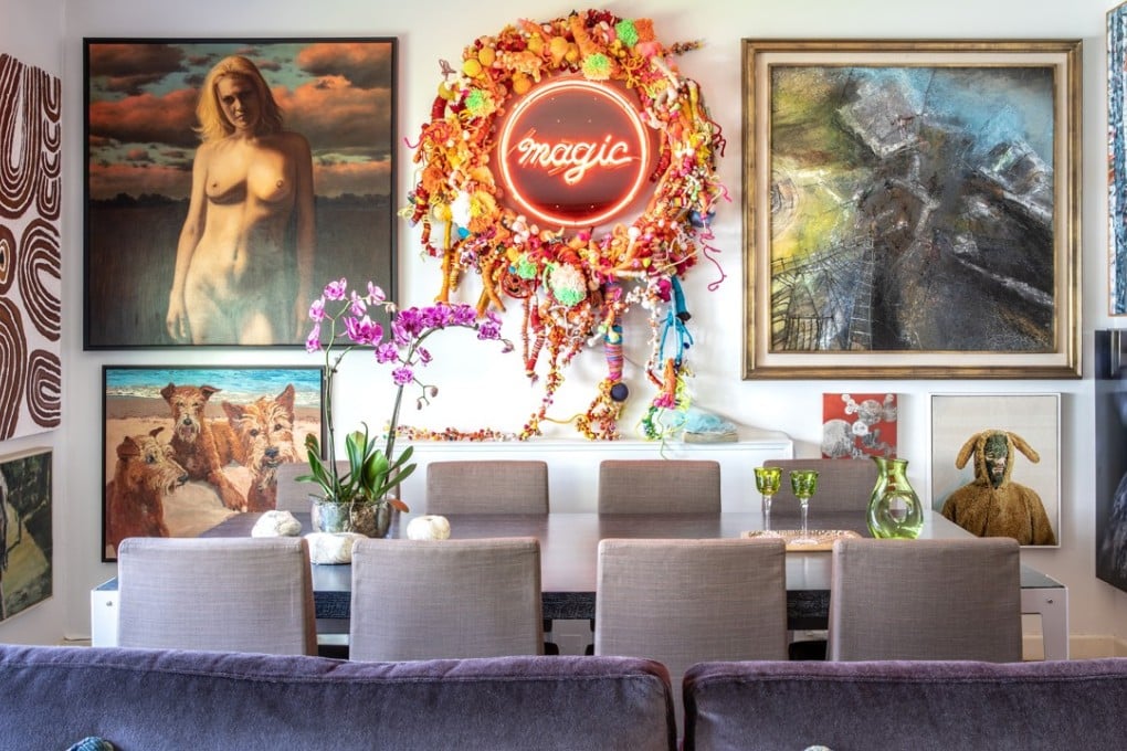 Art fills David Wenger and Luke Phillips’ home in the Mid-Levels with colour and creativity. Photography: Eugene Chan. Styling: David Roden