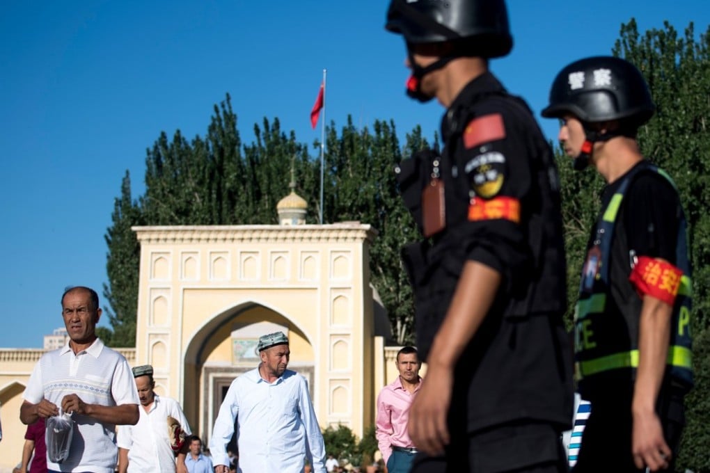Security-related tenders invite contractors to do everything from providing police uniforms and armoured cars to building “re-education centres”. Photo: AFP