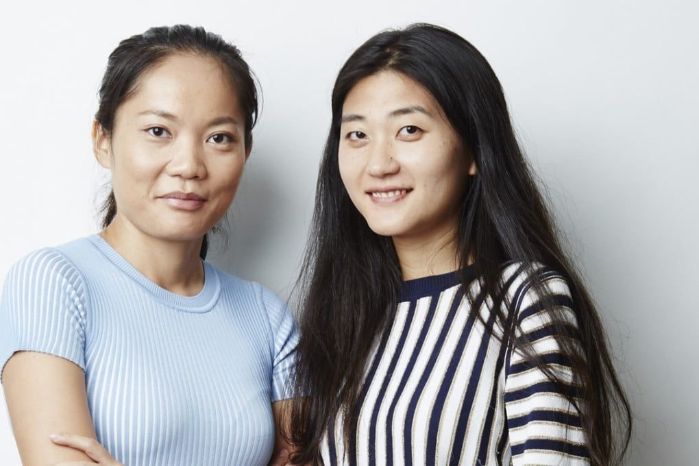 Wei Lin (left) and Mijia Zhang, co-founders of knitwear label PH5.