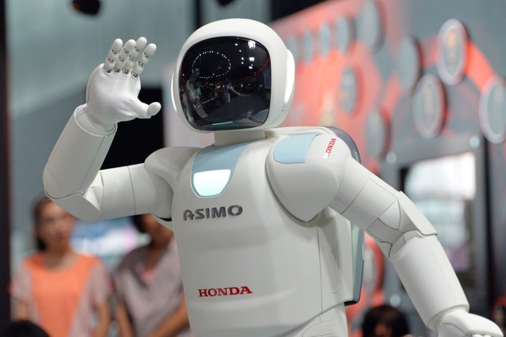 Honda Motor's humanoid robot Asimo. File photo: AFP