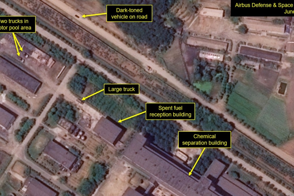 Satellite images of the Yongbyon Nuclear Scientific Research Centre suggest a number of upgrades to the site. Photo: Airbus Archives/38 North