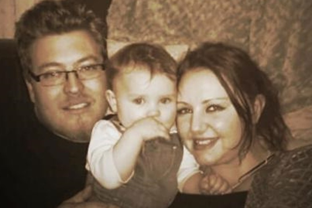 Baby Amelia Cooper, with father Ben Cooper and mother Sara Talbot. Photo: Facebook