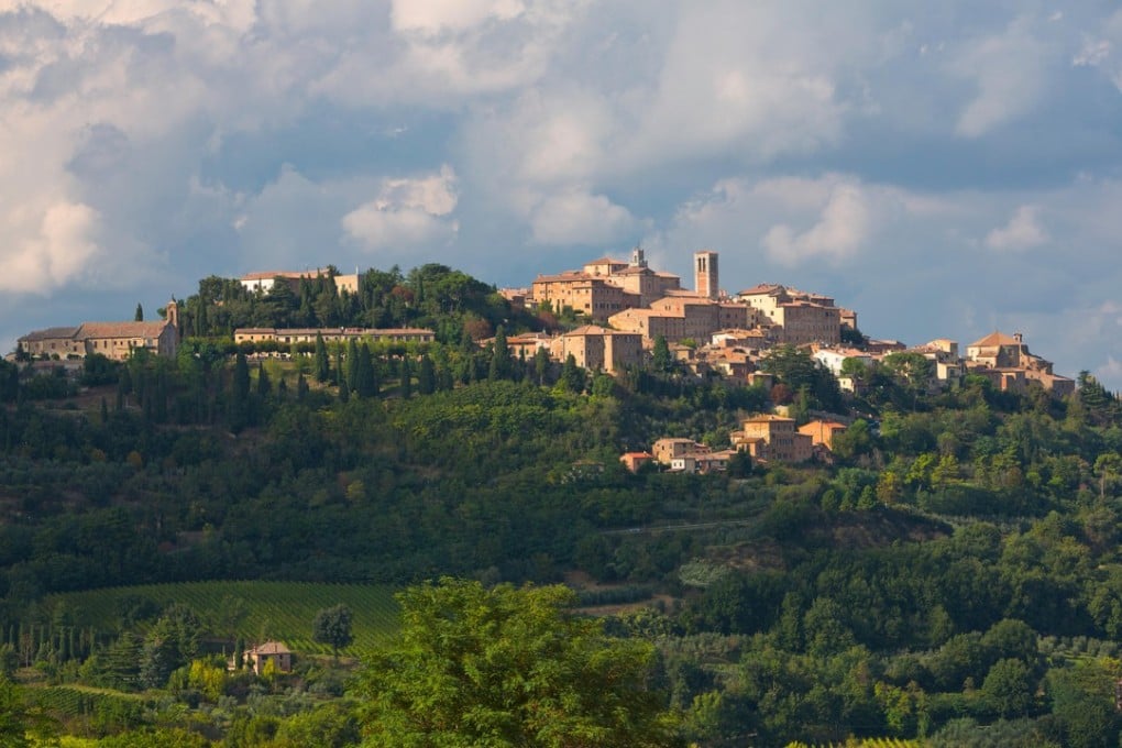 The town of Montepulciano, in the Tuscany region of Italy. Picture: Alamy