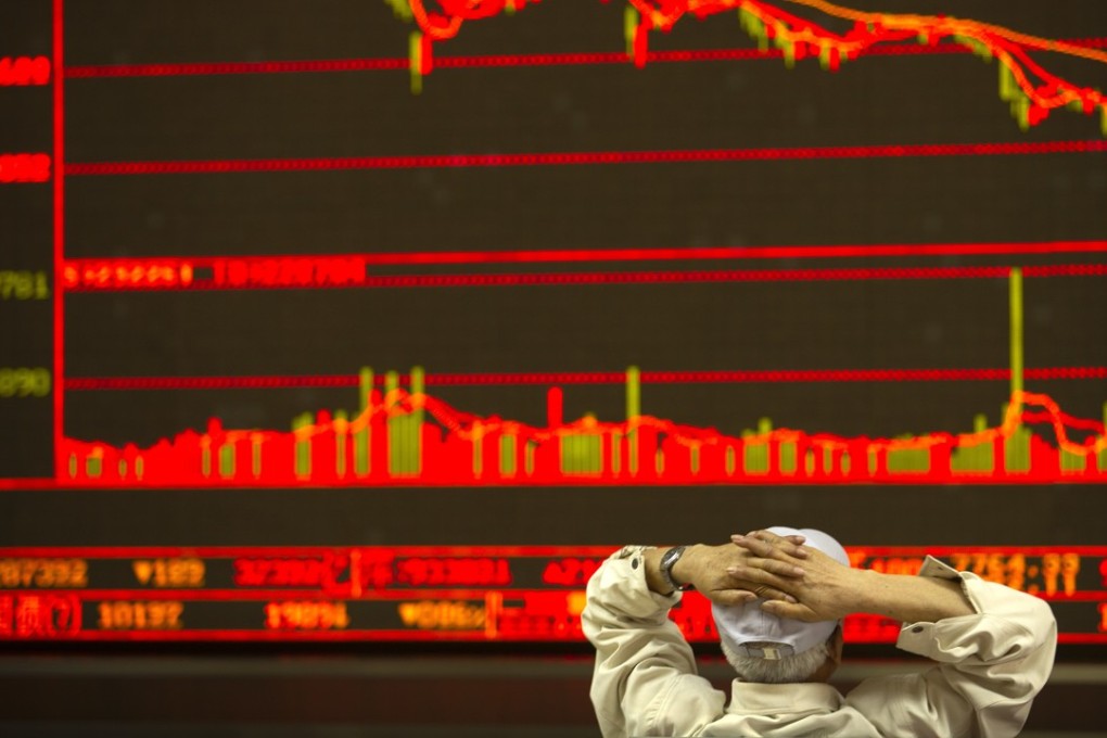China stocks have been rattled by the escalating trade tension between the US and China, an intensified crackdown on the shadow banking system by Beijing and a wave of bond defaults. Photo: AP