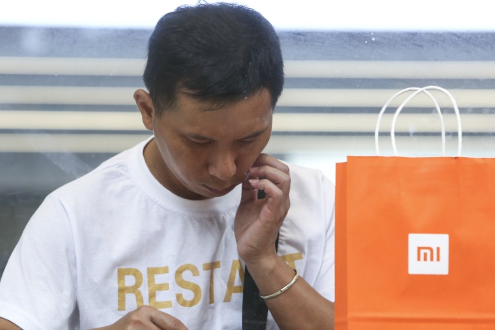 Customers visit to a Xiaomi Store in Mong Kok, Hong Kong on 25 June 2018. Photo: SCMP/Edmond So