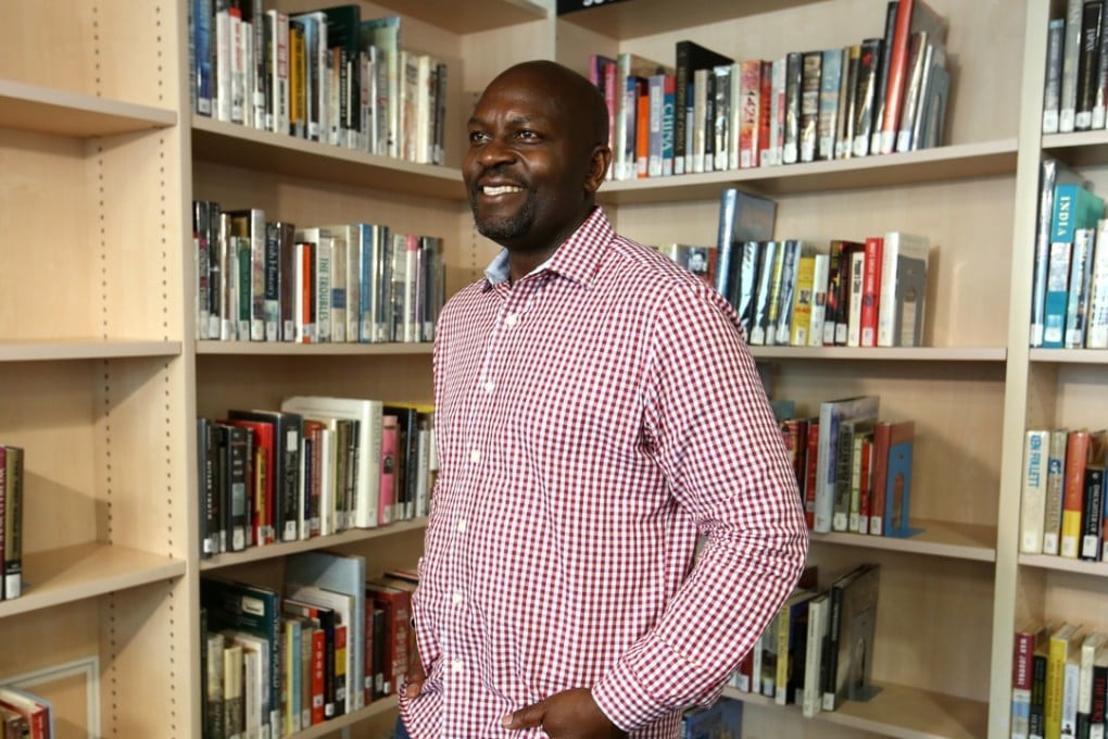 Twesigye Jackson Kaguri at Hong Kong International School, in Tai Tam. Picture: Edmond So