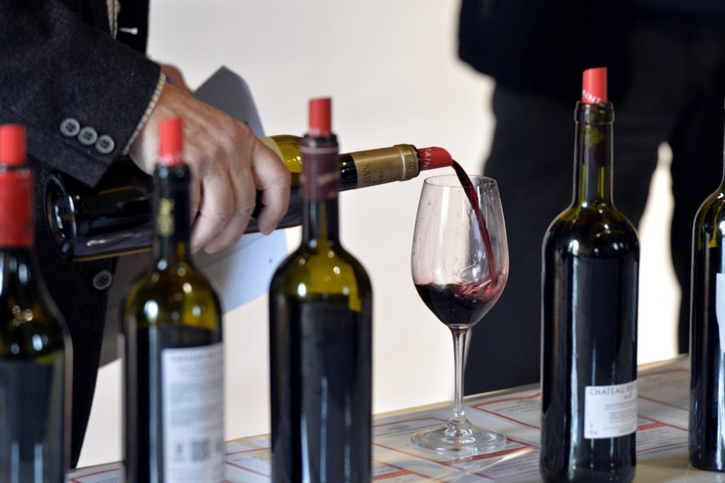 A tasting room at a winery in the Saint-Emilion region of Bordeaux, France. Photo: AFP