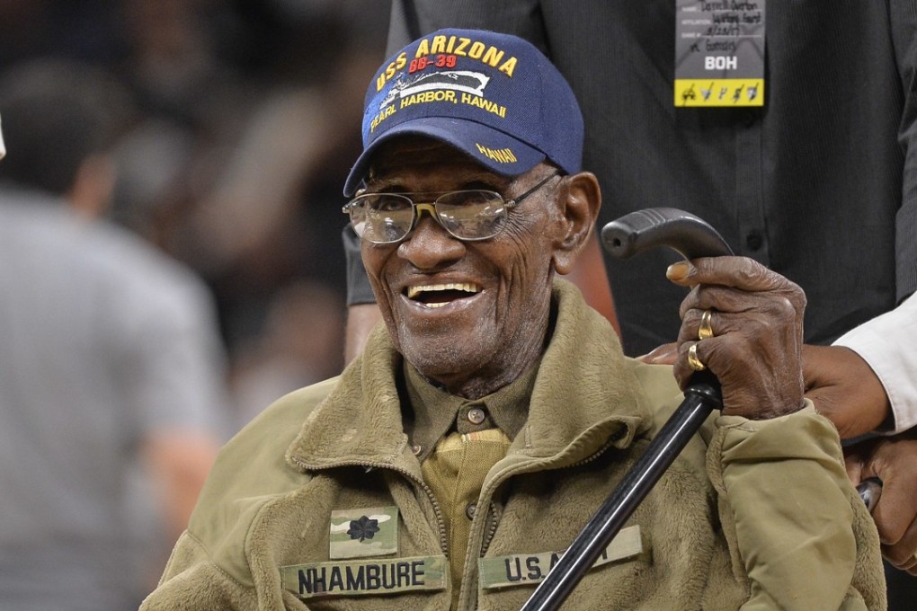 Richard Overton in March 2017. Photo: AP