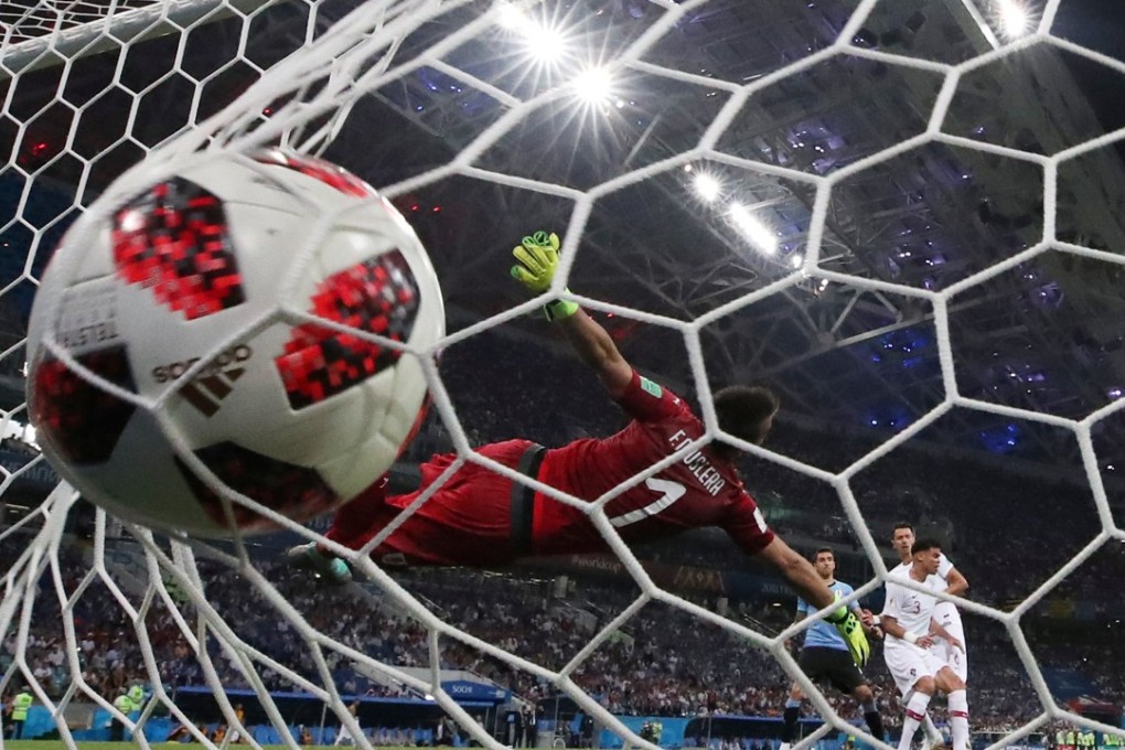 Edinson Cavani led Uruguay past Portugal in a pulsating last-16 tie. Photo: Reuters