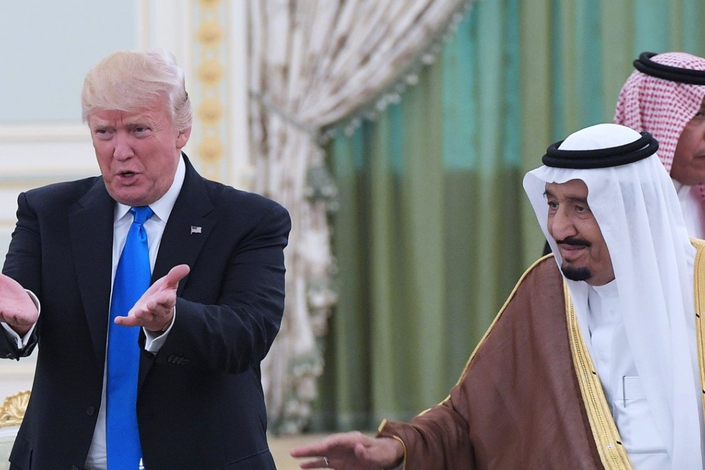 US President Donald Trump said Saturday that he had received assurances from King Salman of Saudi Arabia that the kingdom will increase oil production. File photo: AP