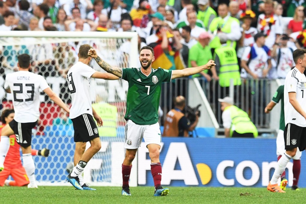 Germany’s defeat by Mexico has been one of a number of surprise results at the soccer World Cup. Shocks during the tournament, along with a stock market slump, were cited as reasons for closing the rooftops. Photo: EPA