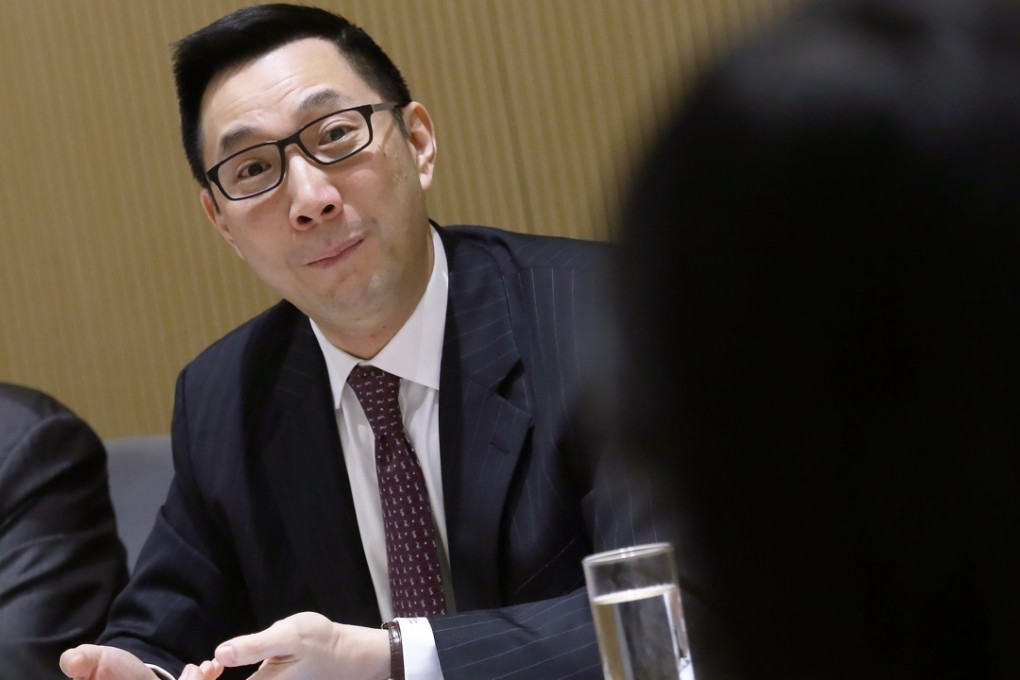 Laurence Li Lu-jen is tipped to be the next head of Hong Kong’s Financial Services Development Council. Photo: Jonathan Wong
