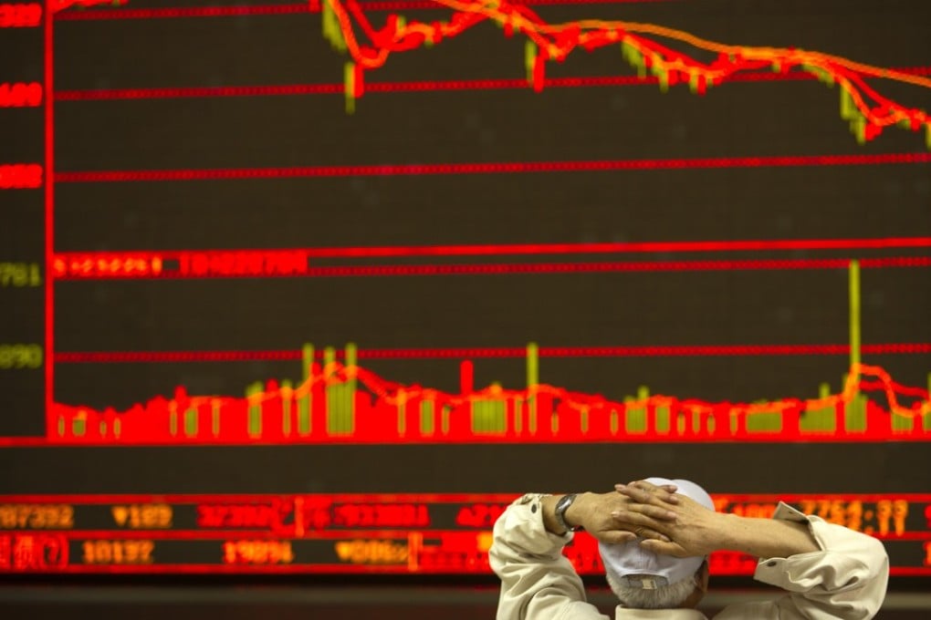 A Chinese investor monitors stock prices at a brokerage house in Beijing on June 22. The Shanghai Composite Index has ranked as the worst performer among the world’s major markets this year. Photo: AP