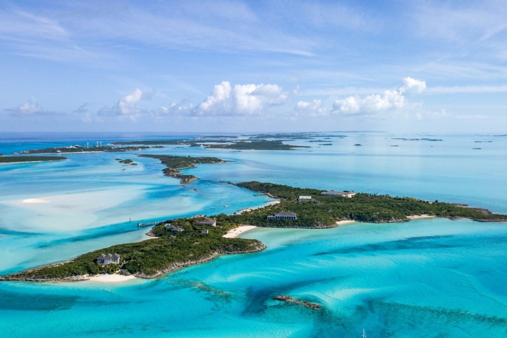 The Carribean island known as Little Pipe Cay is up for sale by Knight Frank. Photo: Handout