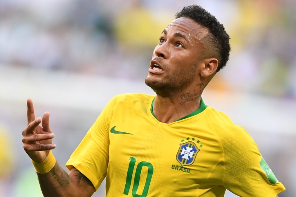 Brazil forward Neymar led his side to victory over Mexico in the last-16 of the World Cup. Photo: AFP