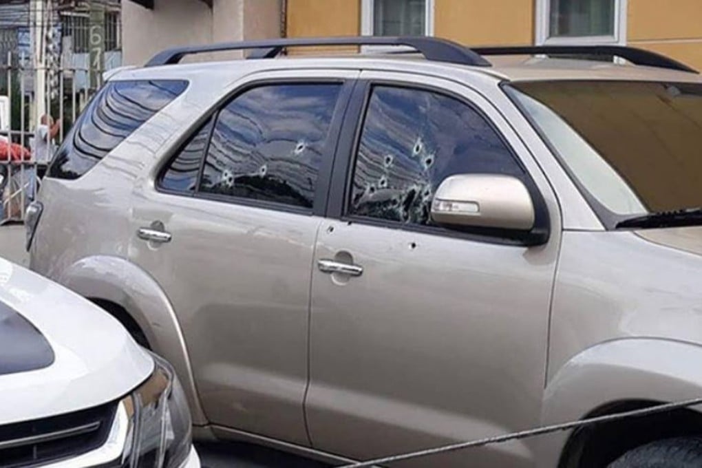 Police retrieved at least 18 empty shells at the scene. Photo: CNN Philippines