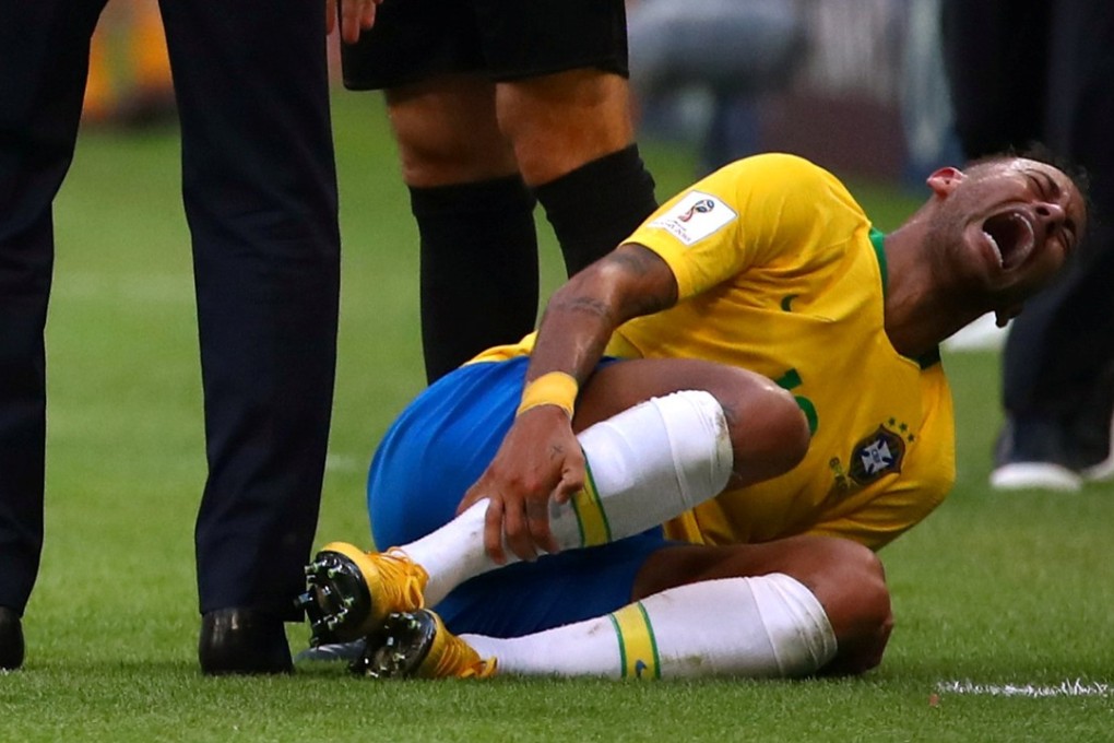 Neymar’s play-acting is causing a stir at the World Cup. Photo: Reuters