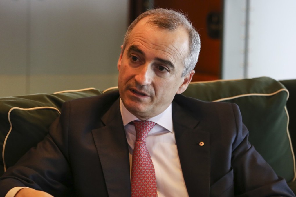 Virgin Australia CEO John Borghetti is still positive on the airline’s partnership with Hong Kong Airlines. Photo: Jonathan Wong