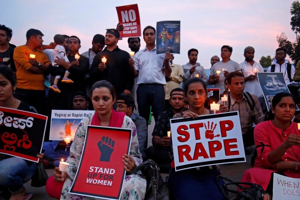 A candlelight vigil in the Indian city of Bangalore on April 13 to protest against incidents of rape. Photo: Reuters