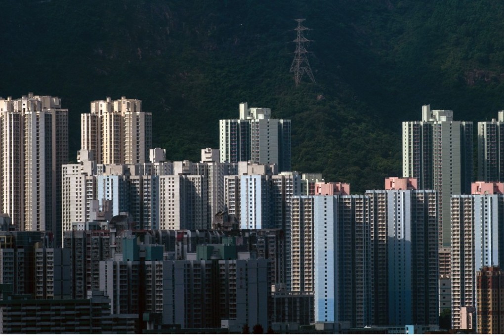 A general view of residential high-rise buildings at Kowloon district in Hong Kong. Photo: AFP