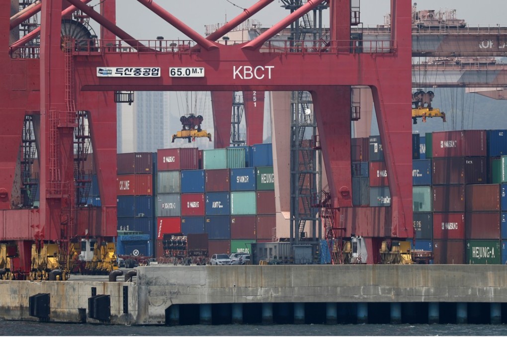 “South Korean exporters depend heavily on China and the US,” according to a senior trade official from Seoul. Photo: EPA-EFE