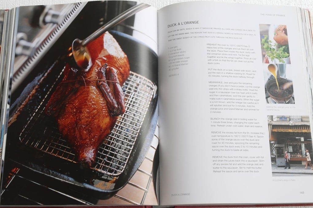 Duck a l’orange, from The Food of France.