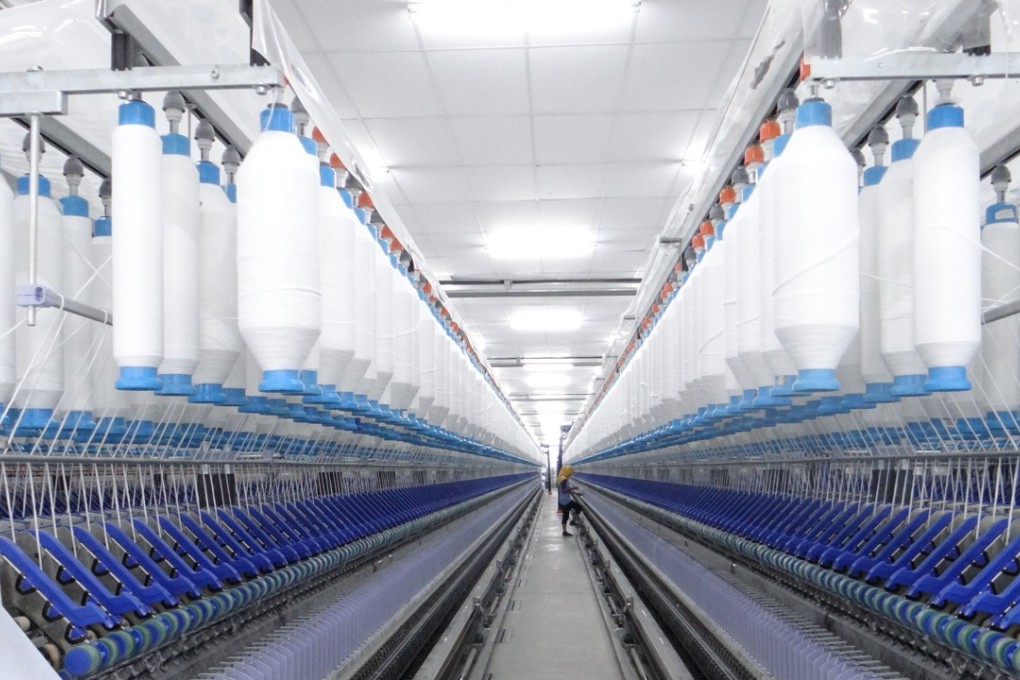 Lotus Indah Textile Industries produces synthetic spun yarns for industrial applications.