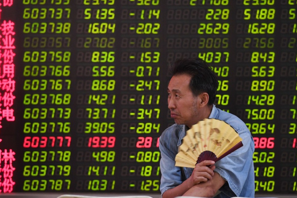 Shanghai’s Composite Index closed up as investors stocked up on consumer and health care companies. Photo: AFP