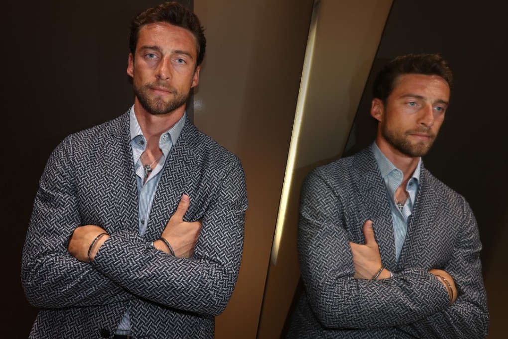 Juventus midfielder Claudio Marchisio in West Kowloon, Hong Kong. Picture: Nora Tam