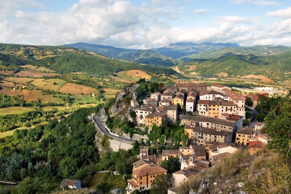 Pennabilli, Emilia-Romagna, Italy. Picture: Alamy