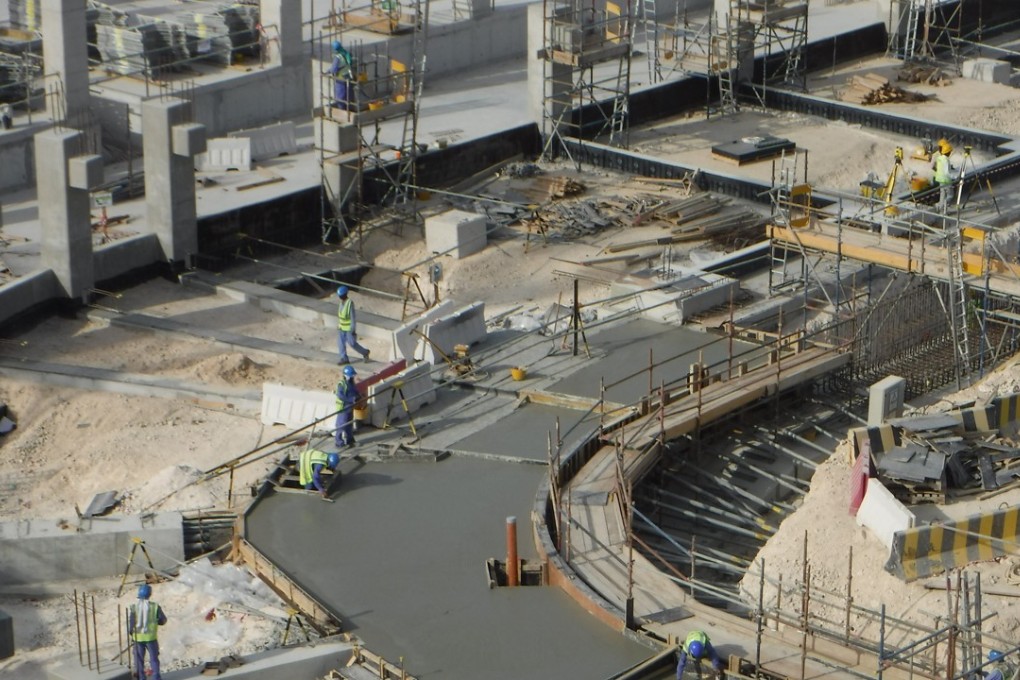 China is also extensively involved in the infrastructure boom in Qatar, playing an integral part in the construction of the Lusail Iconic Stadium for the 2022 Fifa World Cup. Photo: Handout