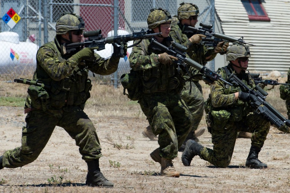 Canadian soldiers take part in Rimpac. Photo: Reuters