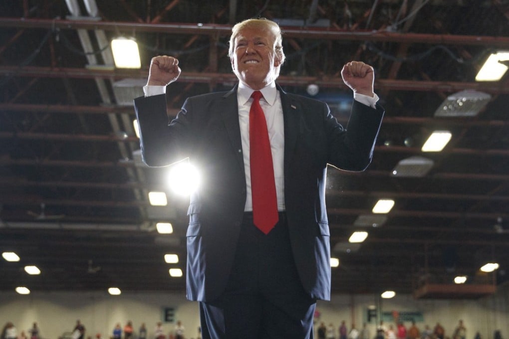 Donald Trump likes cheerleaders. Photo: AP
